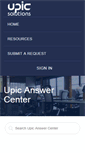 Mobile Screenshot of answercenter.upicsolutions.org